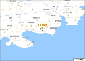 map of Leina