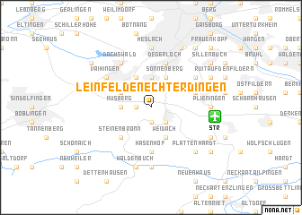 map of Leinfelden-Echterdingen