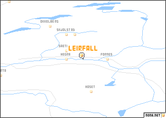map of Leirfall