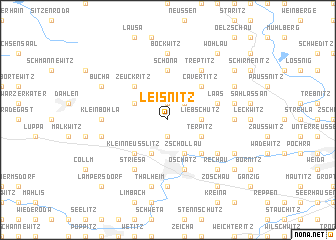 map of Leisnitz