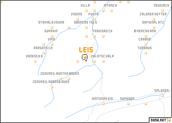 map of Leis
