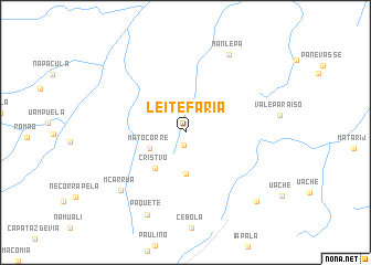 map of Leite Faria