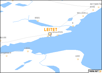 map of Leitet