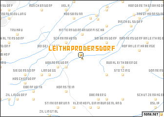 map of Leithaprodersdorf