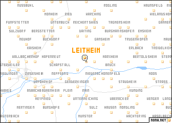 map of Leitheim