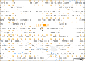 map of Leithen