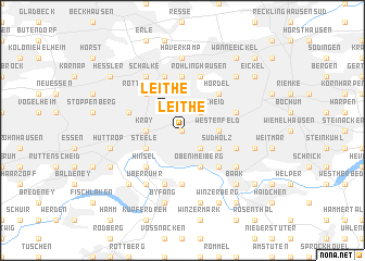 map of Leithe
