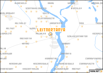 map of Leitnertanya