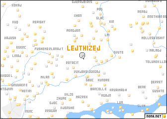 map of Lejthizëj