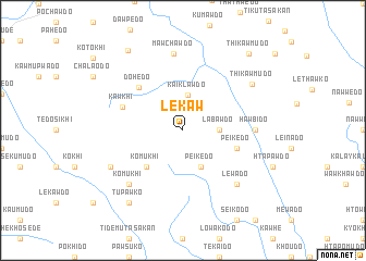 map of Lekaw