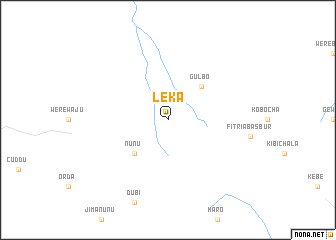 map of Lēkʼa