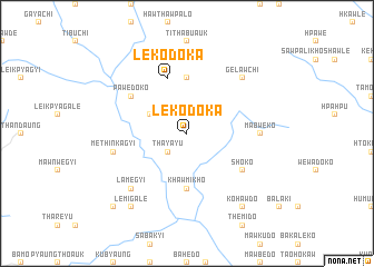 map of Leko Doka