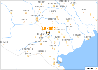 map of Lekong