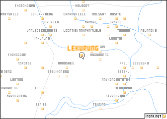 map of Lekurung