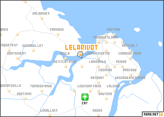 map of Le Larivot