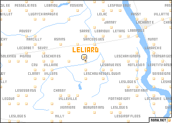 map of Le Liard