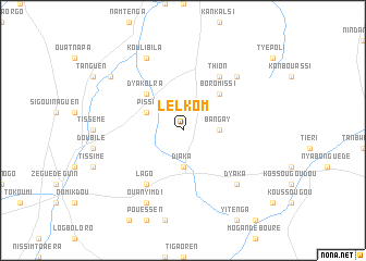 map of Lèlkom