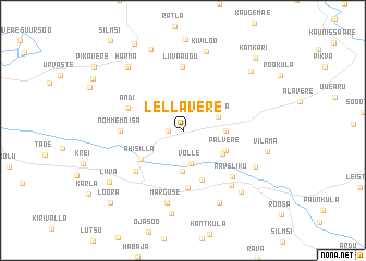 map of Lellavere