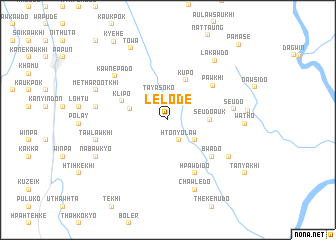 map of Lelode