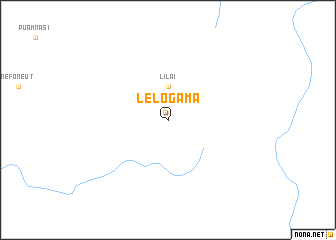 map of Lelogama