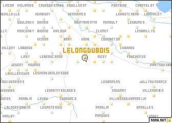 map of Le Long-du-Bois