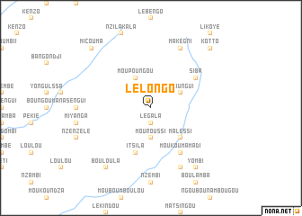 map of Lelongo