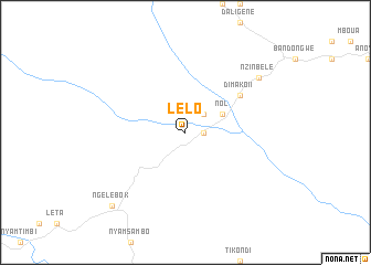 map of Lélo