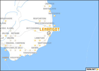 map of Le Marigot