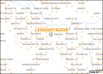 map of Lemasuriyagama