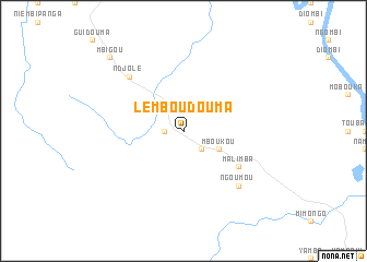 map of Lemboudouma