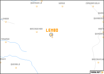 map of Lembo