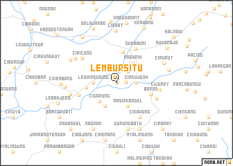 map of Lembursitu