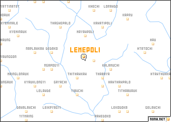 map of Lemepoli