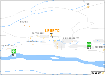 map of Lemeta