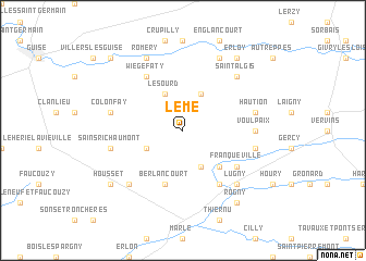 map of Lemé
