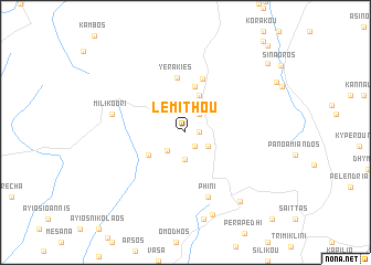map of Lemithou