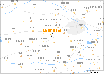map of Lemmatsi