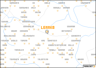map of Lemmka