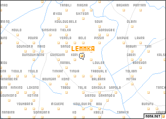 map of Lemmka