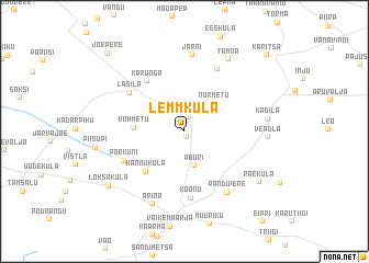 map of Lemmküla