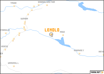 map of Lemolo