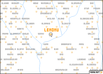map of Lemomu