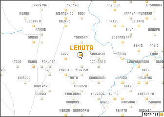 map of Lemuta