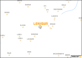 map of Lemvouri
