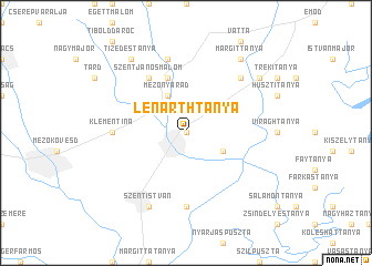 map of Lénárthtanya