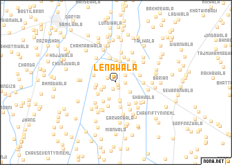 map of Lenawāla