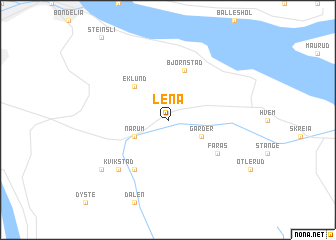 map of Lena