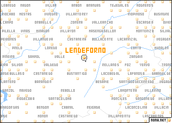 map of Lende forno