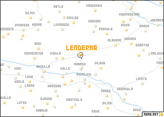 map of Lenderma