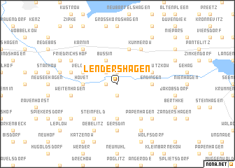 map of Lendershagen